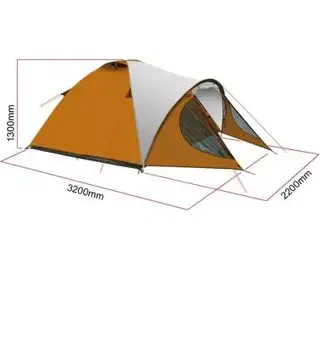 Reimo campingtelt Trekking 4 Z4 for 3 personer